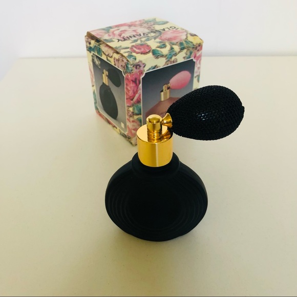 Reduced‼️NWOT Vintage Atomiser Spray Black Perfume Bottle - Picture 2 of 7